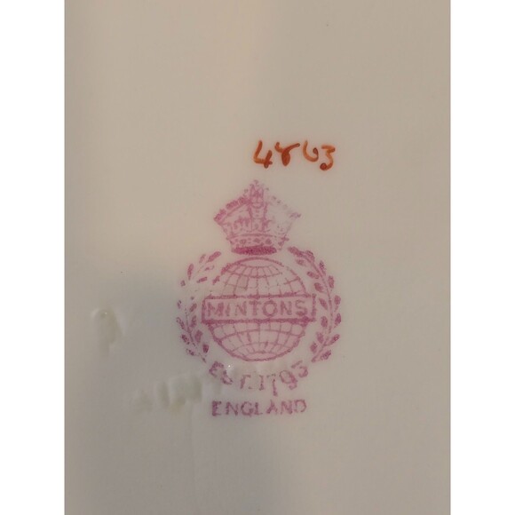 Minton Green Cockatrice Rimmed Soup – Bone China England 1912-1950 – Mult Avail - Picture 9 of 10